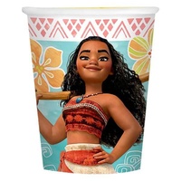 Moana Paper Cups 266ml 8 Pack