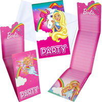 Barbie Dreamtopia Invites