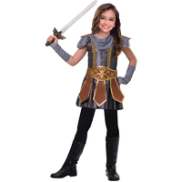 Halloween Warrior Cutie Costume Girls 5-6 Years 