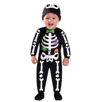 Bones Jumpsuit 1-2 Years Halloween Costume