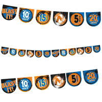 Nerf Pennant Target Banner Hanging Decoration