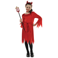 Little Devil Girls 4-6 Years Halloween Costume 