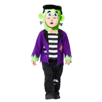 Halloween Little Frankie Frankenstein Costume Boys 6-8 Years