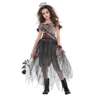 Halloween Prombie Queen Girls Costume 14-16 Years