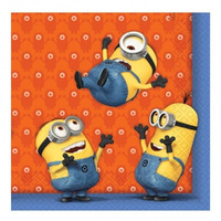 Despicable Me Minions Lunch Napkins 20 Pack