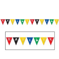 International Sports Pennant Flag Banner