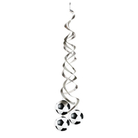 Soccer Fanatic Deluxe Danglers Hanging Decorations 2 Pack