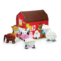 Farm Barnyard Farmhouse 3D Honeycomb Table Centrepiece