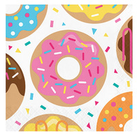 Donut Time Lunch Napkins 16 Pack