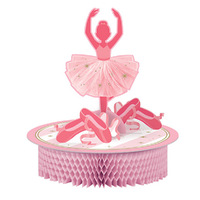 Ballerina Twinkle Toes Honeycomb Centrepiece Decoration