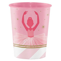 Ballerina Twinkle Toes Plastic Favour Treat Cup x1