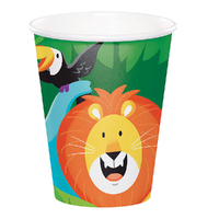 Jungle Safari Paper Cups 8 Pack