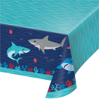 Shark Party Paper Tablecover 