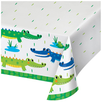 Alligator Party Paper Tablecover 