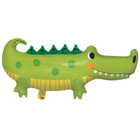 Alligator Party SuperShape Foil Balloon