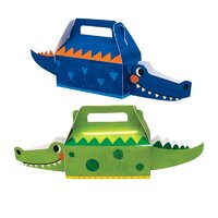Alligator Party Loot Favour Treat Boxes 4 Pack