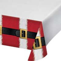 Christmas Santa's Suit Paper Tablecover 