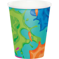 Paint Splatter Paper Cups 8 Pack