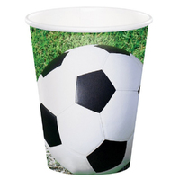 Soccer Fanatic Paper Cups 8 Pack