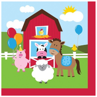 Farmhouse Fun Beverage Napkins 18 Pack