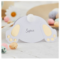Easter Bunny Bum Table Placecards 6 Pack