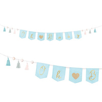 Oh Baby Boy Blue Banner 