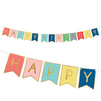 Happy Birthday Rainbow Banner