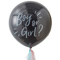 Baby Shower Gender Reveal Oh Baby! Boy or Girl? Latex Balloon
