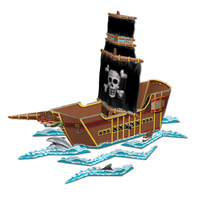 Pirate Party Supplies Ship Centrepiece 