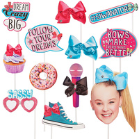 Jojo Siwa Party Supplies - Jojo Siwa Bows Photo Booth Prop Kit