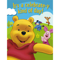 Winnie the Pooh Invitations It's a celebrate-y kind of day!