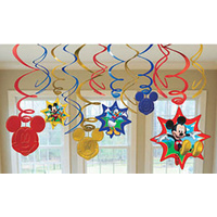 Mickey Clubhouse Swirls 12pkt