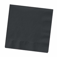 Black Velvet Party Supplies - Lunch Napkins 50 pack