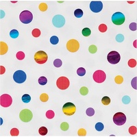 Rainbow Party Supplies - Rainbow Foil Lunch Napkins