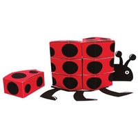 Ladybug Fancy Centrepiece with 12 Favour Boxes