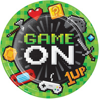 Game On Party Supplies Dinner Plates 8 PACK