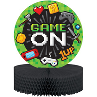 Game On Party Supplies Honeycomb Centrepiece