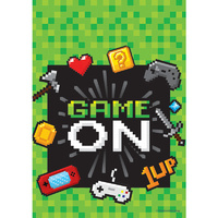 Game On Party Supplies Loot Bags 8 Pack