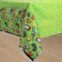 Game On Party Supplies Tablecover Rectangle