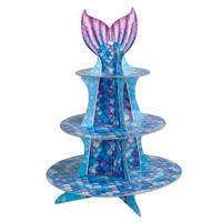 Mermaid Party Supplies Cupcake Stand