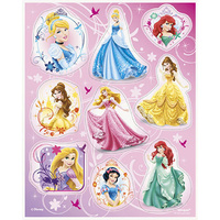 Disney Princess Stickers 4 Sheets
