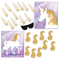 Unicorn Party Supplies 2 in 1 Party Games