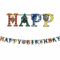Harry Potter Party Supplies Happy Birthday Jumbo Add An Age Letter Banner Kit