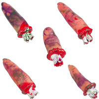 Halloween Asylum Bloody Fingers Decorations Plastic