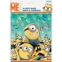 Despicable Me Loot Bags 8 pack