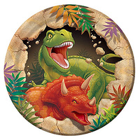Dino Blast Dessert Plates 8 Pack
