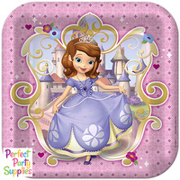 Sofia the First Princess Dinner Plates 8 pack