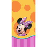 Minnie Mouse Dream Plastic 1st Birthday Tablecover