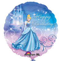 Disney Princess Cinderella Happy Birthday Balloon