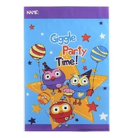 Giggle and Hoot Party Supplies Plastic Loot Bags 8 Pack